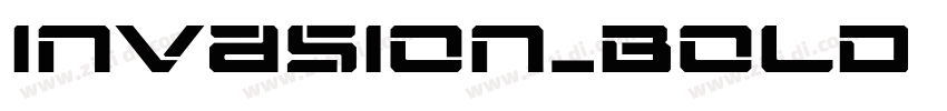 Invasion_Bold Bold字体转换